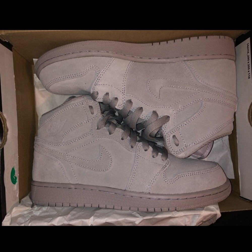 Jordan retro grade school 1s.